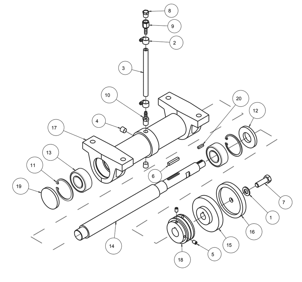 Section 10 Diagram and Parts List for SRX-2000 172235 MK Diamond Concrete Saw